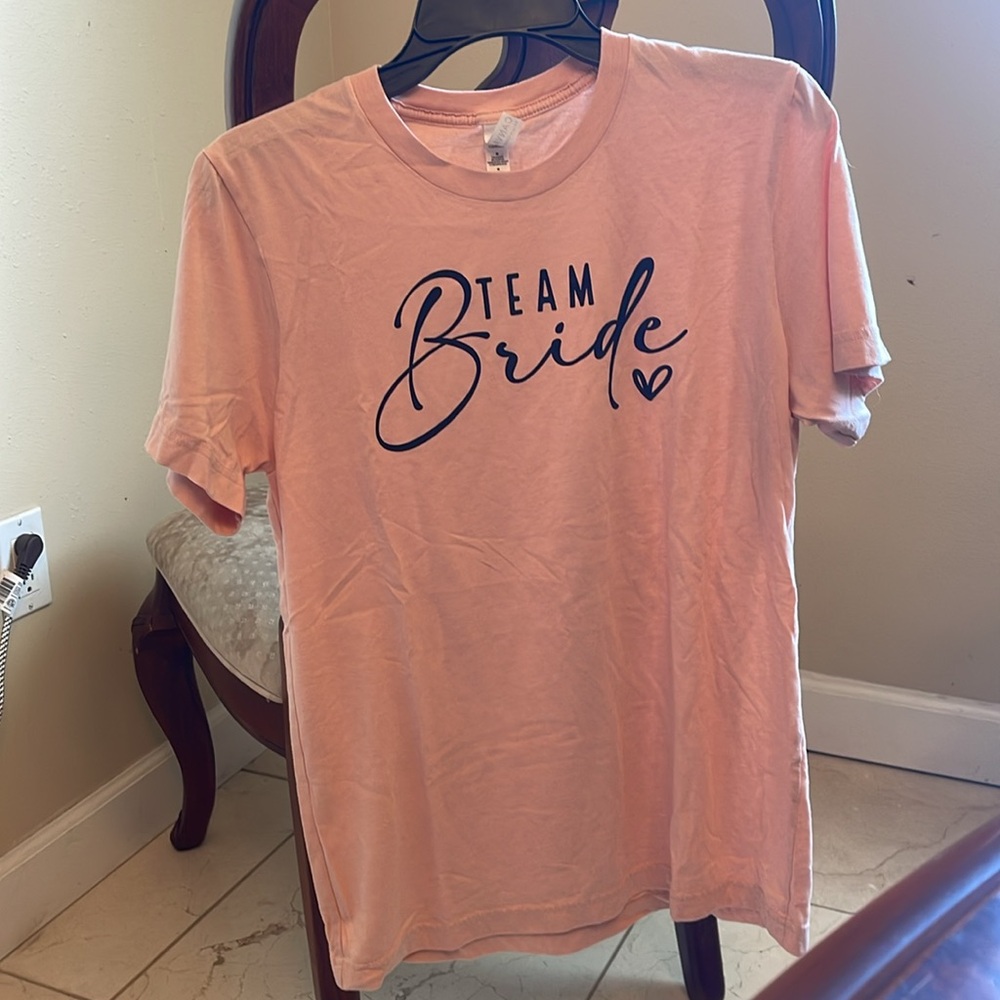 Team Bride t- shirt